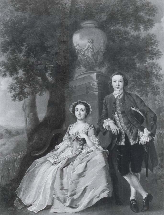 Portrait of Mr and Mrs George Rogers